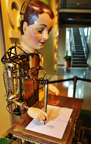 Automate dessinateur-écrivain de Maillardet