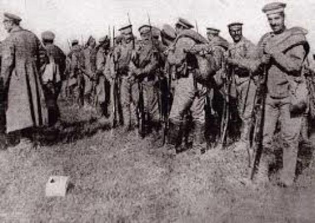 Russia withdraws from World War I