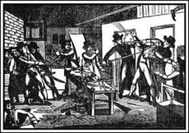 Start of Slave Rebellions