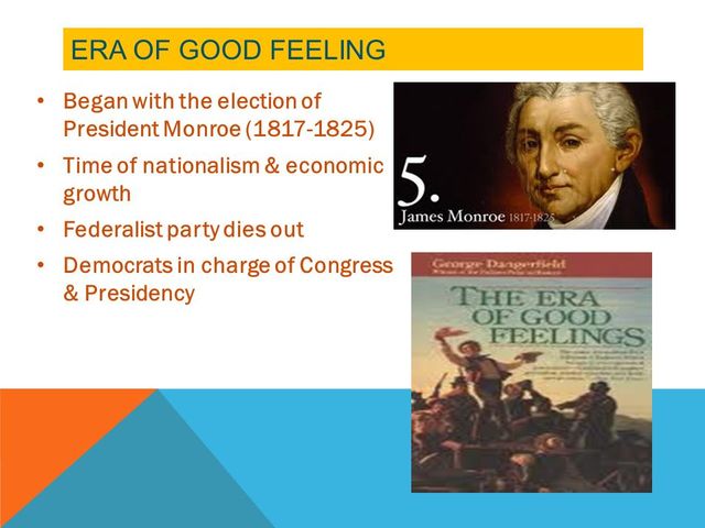 Era of Good Feeling Began