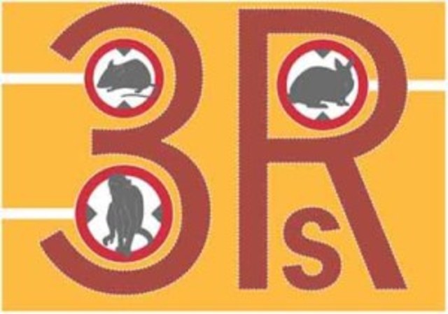 Known as the three R's: Reduction, Refinement, Replacement