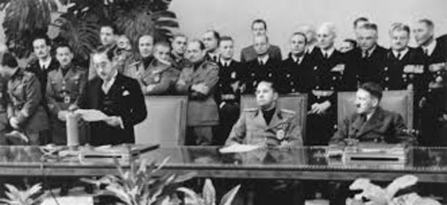 Tripartite Pact Signed