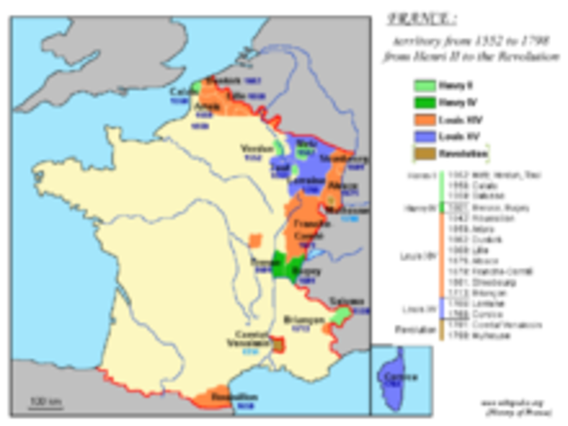 La France en 1715