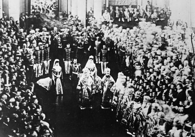 Nicholas II crowned czar of Russia