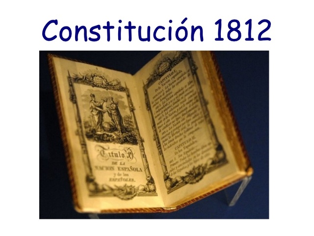 Contitució Liberal  "La Pepa"