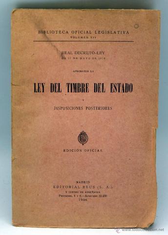 Ley del Timbre