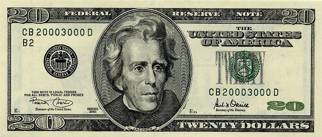 Twenty Dollar Bill