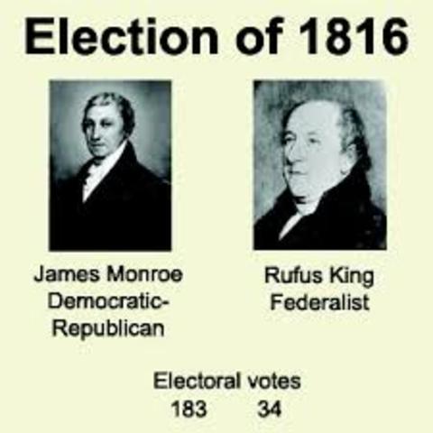James Monroe Elected President