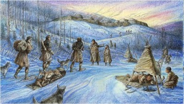 L'arrivée des premiers habitant en Amérique