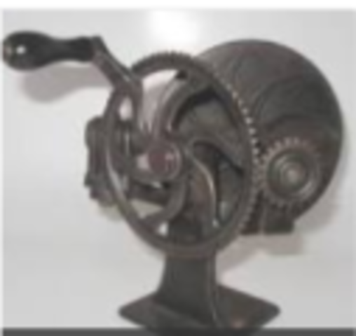 The first pencil sharpener