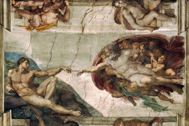 Michelangelo paint the Sistine Chapel