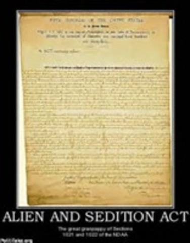 Alien and Sedition Acts