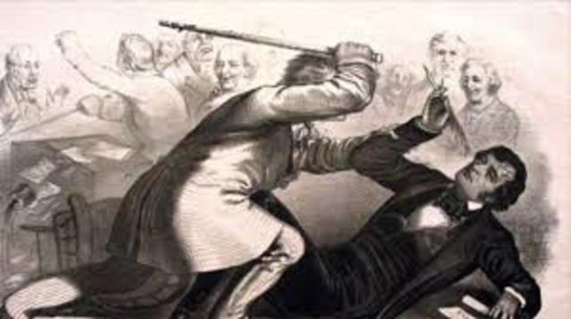 The Caning of Charles Sumner