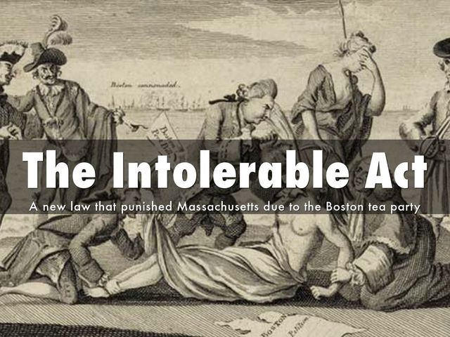 Intolerable Act