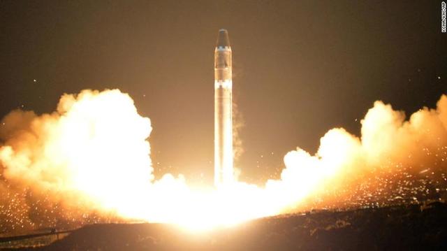Hwasong - 15 Ballistic Missile Test
