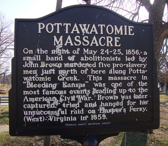 Pottawatomie Creek Massacre (part of Bleeding Kansas)