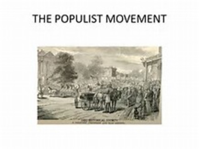 THE POPULIST REVOLT