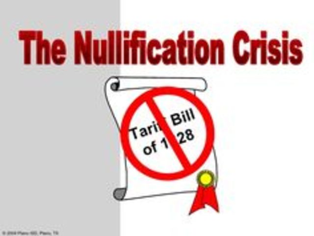Nullification Crisis