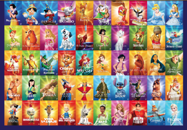 Obras maestras de Disney