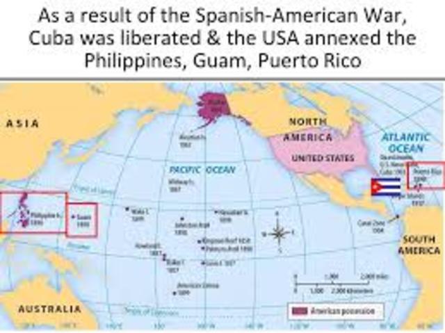Annexation of Phili, Puertto Rico, and Guam