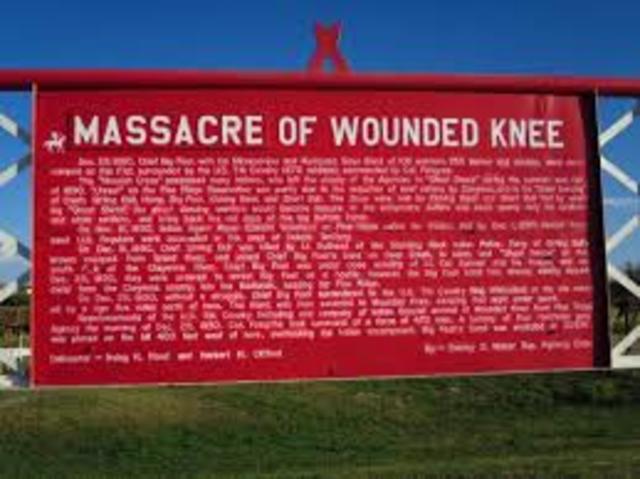 Wounded Knee Massacre