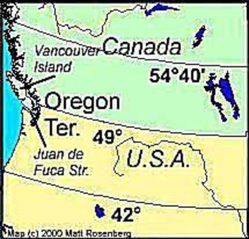 “Fifty-four forty or fight!”