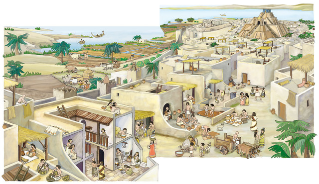 Comienzo de la vida urbana