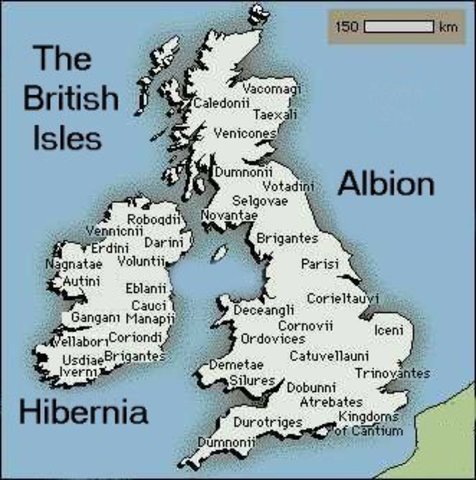 Britain becomes an island
