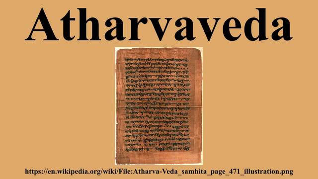 "Atharvaveda".