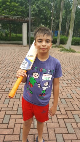 I started to play cricket!