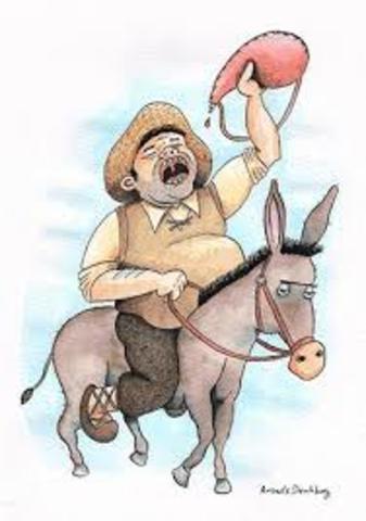 Cuando Sancho se marcha