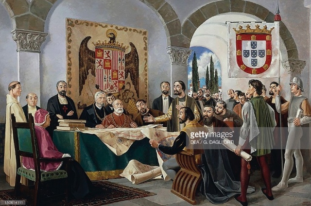 The Treaty of Tordesillas