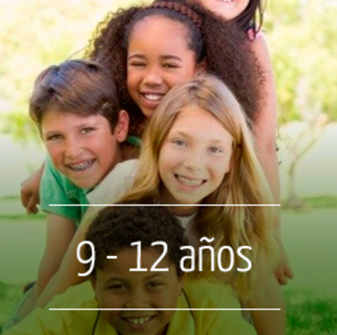 Desarrollo en la madurez infantil – 9 a 12 años