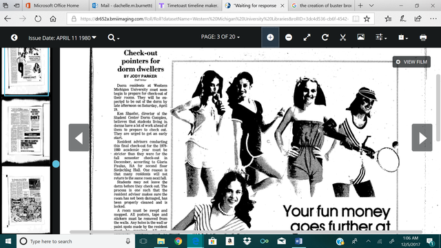 Check-out pointers for dorm dwellers