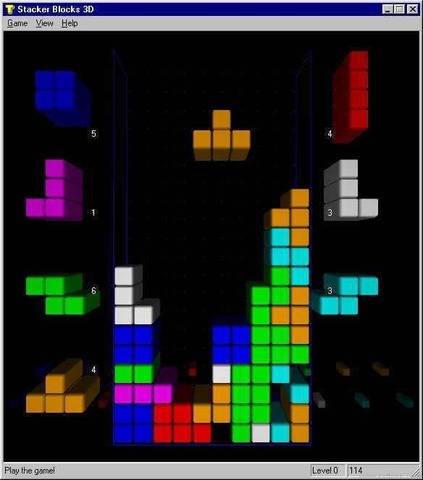 Windows 1.0. Tetris.