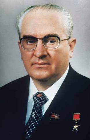 Yuri Andropov Becomes Leader of The USSR