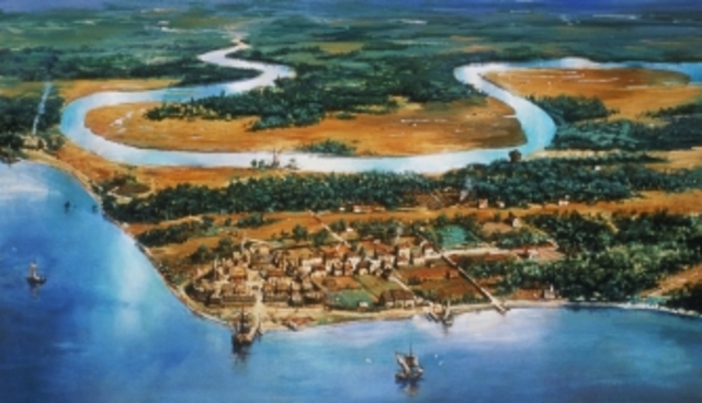 250,000 settlers in English colonies