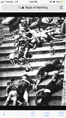 •	Rape of Nanjing