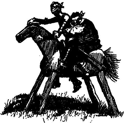 Estancia en el castillo de los duques y la venida de Clavileño