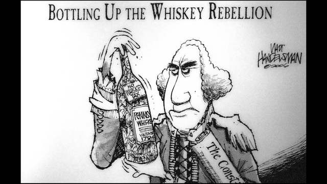The Whiskey Rebellion began