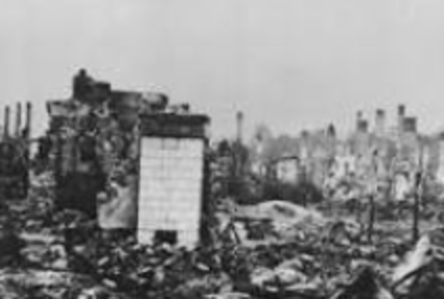 German Blitzkrieg attacks