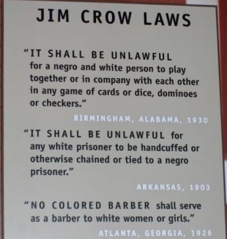 Jim Crow laws