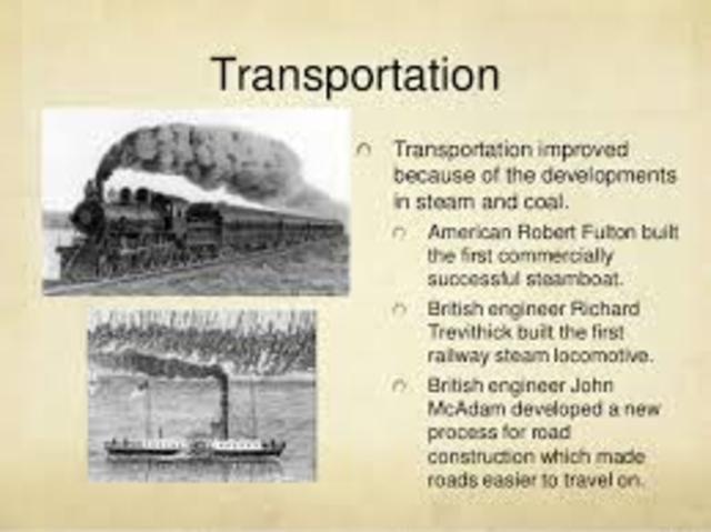 Changes in Transportation
