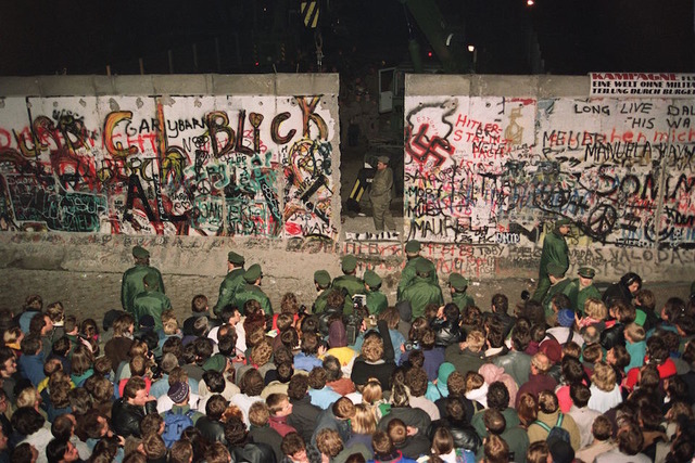 Berlin Wall is opened