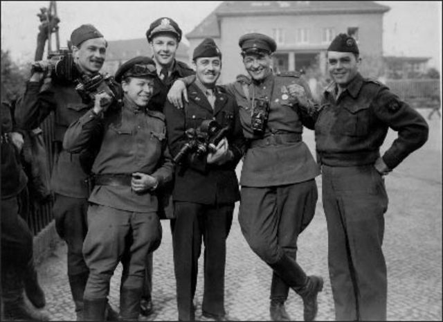 Germany surrenders May 8, 1945