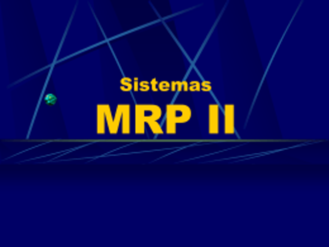 1984 -MRP II