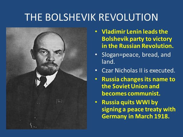 The Bolshevik party changes it's name