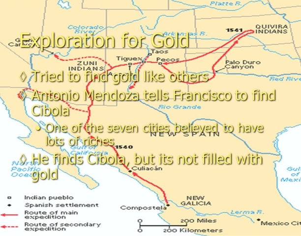 The seven Cities of Gold