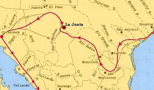 Coronado returns to Mexico