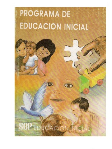Programa De Educación Inicial